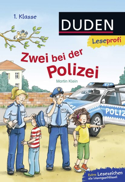 Duden Leseprofi – Zwei bei der Polizei, 1. Klasse: Kinderbuch für Erstleser ab 6 Jahren (Lesen lernen 1. Klasse, Band 12)