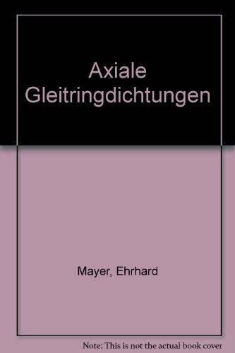 Axiale Gleitringdichtungen