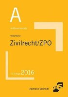 Aufbauschemata Zivilrecht / ZPO: BGB: Allgemeiner Teil,...