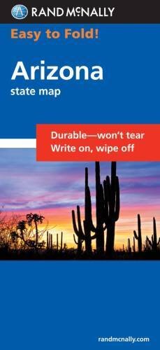 Arizona, AZ: Arizona (Laminated Fold Map) (Rand McNally Easyfinder)