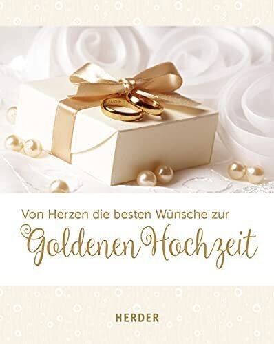 Von Herzen die besten Wünsche zur Goldenen Hochzeit