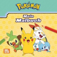 Maxi-Mini 136: Pokémon: Mein Malbuch (Nelson...