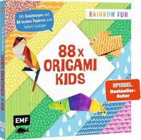 88 x Origami Kids – Rainbow Fun: Easy Papierfalten...
