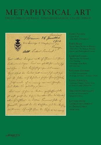 Metaphysical Art: The de Chirico Journal N° 21/22 (De Chirico Journal, 21)