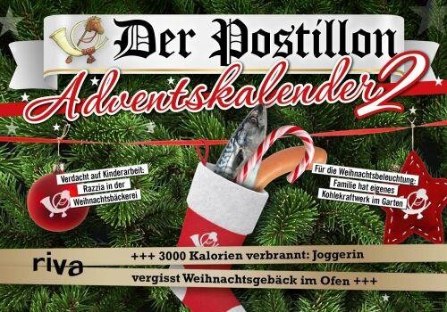 Der Postillon Adventskalender 2: Lustiges Geschenk für Männer und Frauen zur Weihnachtszeit. Die besten Artikel, Fakten und Newsticker. Für Fans des beliebten Online-Satire-Magazins