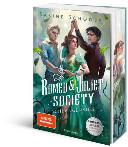 The Romeo & Juliet Society, Band 2: Schlangenkuss (SPIEGEL-Bestseller - Knisternde Romantasy - Limitierte Auflage mit Farbschnitt)