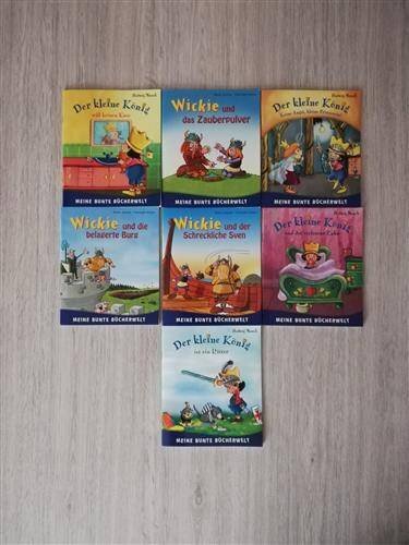 7 x Meine Bunte Bücherwelt Wickie der kleine KönigHefte Konvolut