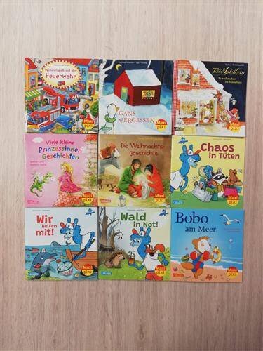 9 x Maxi Pixi Kinder Bücher Hefte Carlsen