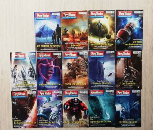 14 Perry Rhodan Hefte Konvolut Science-Fiction
