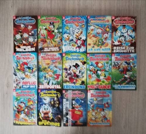 14 Lustige Taschenbücher Konvolut Set 529,530, 532,547,550,555,558,559,567,568,573,577,578,587  LTB