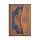 Safavid Indigo (Safavid Binding Art) Mini Lined Hardcover Journal: Hardcover, 85 gsm, ribbon marker, memento pouch, wrap closure