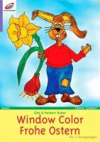 Window Color Frohe Ostern: Mit 2 Vorlagebögen...