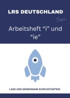 LRS Deutschland Arbeitsheft: "i" &...