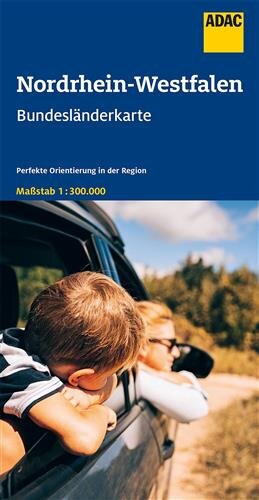 ADAC BundesländerKarte Deutschland Blatt 6 Nordrhein-Westfalen 1:300 000 (ADAC BundesländerKarten Deutschland)