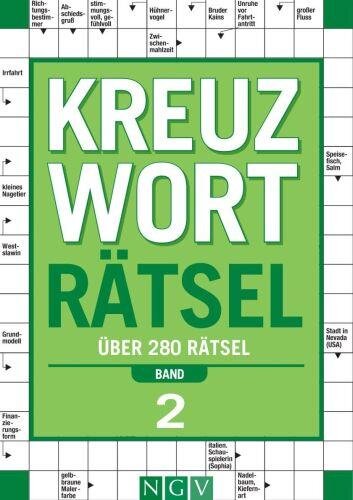 Kreuzworträtsel - Band 2: Über 280 Rätsel I Perfektes Geschenk für Rätselfreunde und Denksport-Begeisterte