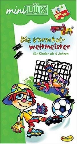 miniLÜK-Heft Die Vorschulweltmeister Benni & Bulli: Inklusive zwei Tableaus mit farbigen Stanzteilen und Kunststoffverbindern zum kreativen Basteln