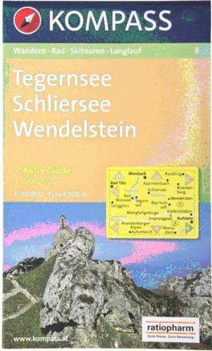Tegernsee, Schliersee, Wendelstein: 1:50.000. Wandern / Rad / Ski. GPS-genau