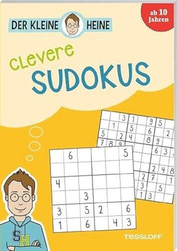 Der kleine Heine. Clevere Sudokus / Verschiedene Schwierigkeitsstufen / Mit Zahlen, Buchstaben, Symbolen / Ab 10 Jahren: Knifflige Rätsel für Kinder ab 10 Jahren