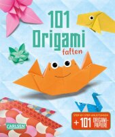 101 Origami falten: Step-by-Step-Anleitungen und 101...