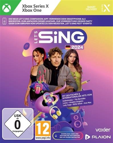 Lets Sing 2024 German Version (Xbox One / Xbox Series X)