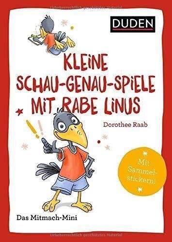 Duden Minis (Band 39) – Kleine Schau-genau-Spiele mit Rabe Linus / VE3