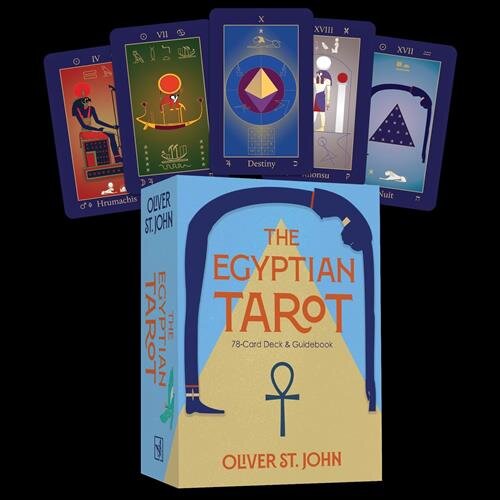 The Egyptian Tarot: 78 Full-color Cards and 154-page Guidebook)