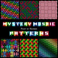 Mystery Mosaic Paint By Number Patterns: A Peaceful...