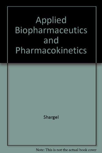 Applied Biopharmaceutics and Pharmacokinetics
