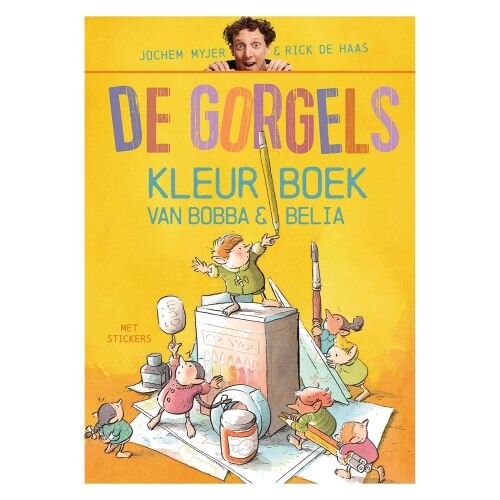 De Gorgels Kleurboek van Bobba & Belia: Met stickers
