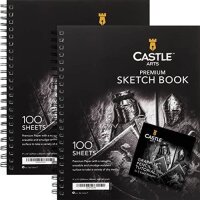 Castle Art Supplies Premium-Skizzenbücher 9in x 12in...