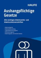 Aushangpflichtige Gesetze: Alle wichtigen...