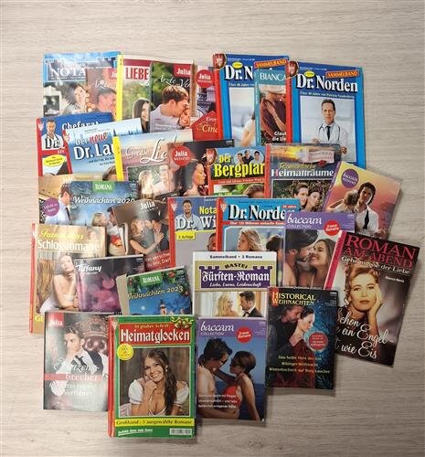 Romanhefte & Groschenromane Konvolut Sammlung Paket | wie abgebildet