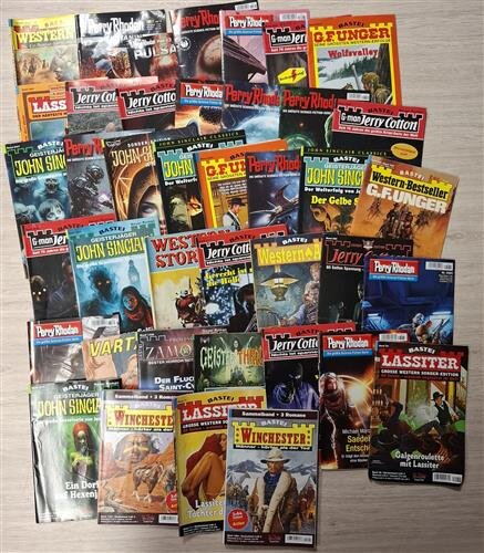 John Sinclair Perry Rhodan Western Romanhefte Konvolut | wie abgebildet
