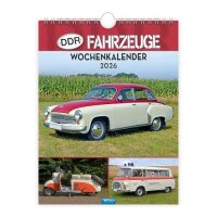 Trötsch Wochenkalender zum Hängen DDR-Fahrzeuge...