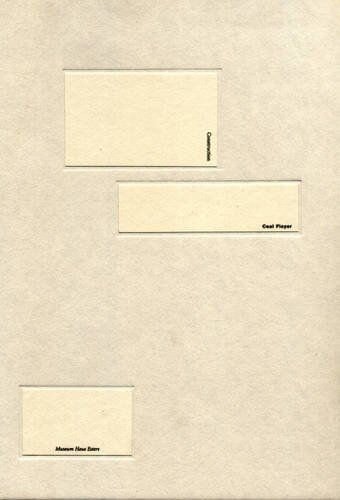 Ceal Floyer. Construction