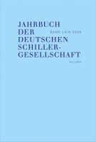 Jahrbuch der Deutschen Schillergesellschaft:...
