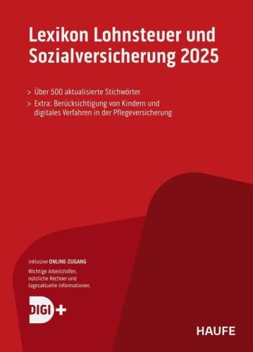 Lexikon Lohnsteuer und Sozialversicherung 2026 plus Onlinezugang (Haufe Steuertabellen)