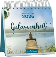 Mini-Wochenkalender Gelassenheit 2026: Kleiner...