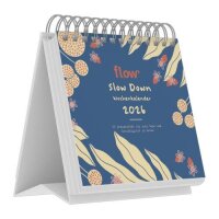 Flow - Der Slow Down Kalender 2026 - Tischkalender 16x17...