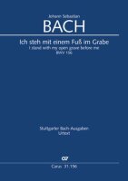 Ich steh mit einem Fuß im Grabe (Klavierauszug):...
