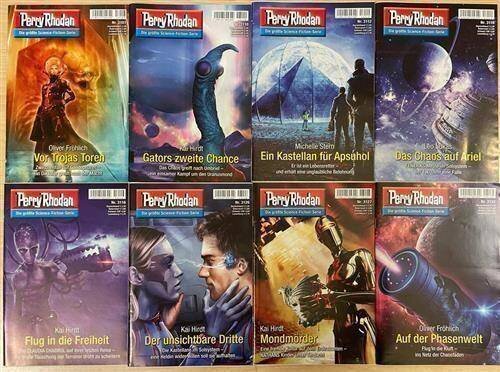 Perry Rhodan Sci-fi, Abenteuer Hefte Konvolut 16 Hefte wie auf dem Bildern zu sehen