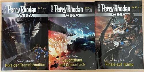 Perry Rhodan WEGA Sci-fi, Abenteuer Hefte Konvolut 3 Hefte wie auf dem Bildern zu sehen