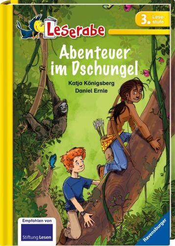Abenteuer im Dschungel - Leserabe 3. Klasse - Erstlesebuch für Kinder ab 8 Jahren (Leserabe - 3. Lesestufe)